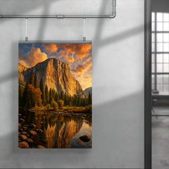 Epic picture of El Capitan Yosemite poster 4