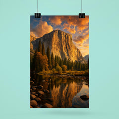 Epic picture of El Capitan Yosemite poster 6