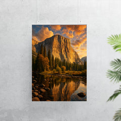 Epic picture of El Capitan Yosemite poster 7