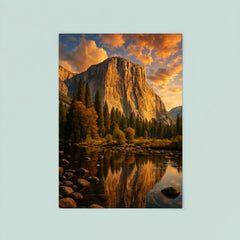 Epic picture of El Capitan Yosemite poster 8