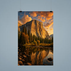 Epic picture of El Capitan Yosemite poster 9
