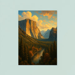 Epic picture of Yosemite National Park poster 8