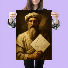 Epic Pythagoras portrait poster 3