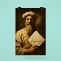 Epic Pythagoras portrait poster 6