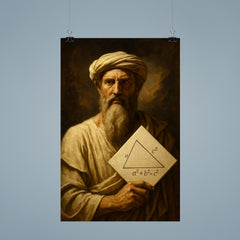 Epic Pythagoras portrait poster 9