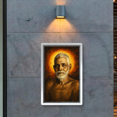 Epic Ramana Maharshi portrait poster 2