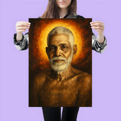 Epic Ramana Maharshi portrait poster 3