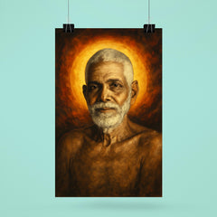 Epic Ramana Maharshi portrait poster 6