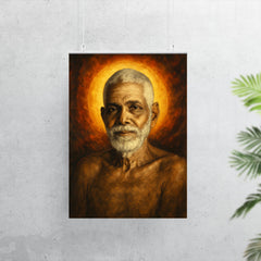 Epic Ramana Maharshi portrait poster 7