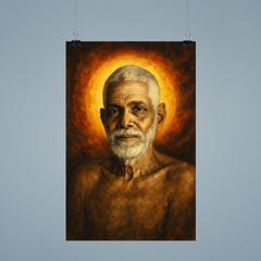 Epic Ramana Maharshi portrait poster 9
