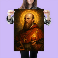 Epic Saint Francis de Sales portrait poster 3