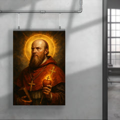 Epic Saint Francis de Sales portrait poster 4