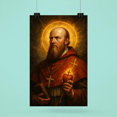 Epic Saint Francis de Sales portrait poster 6