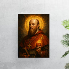 Epic Saint Francis de Sales portrait poster 7