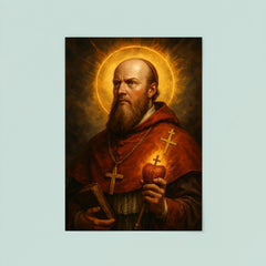 Epic Saint Francis de Sales portrait poster 8