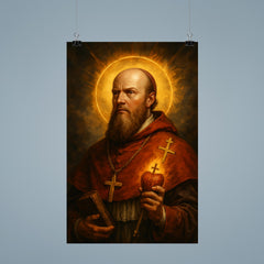 Epic Saint Francis de Sales portrait poster 9