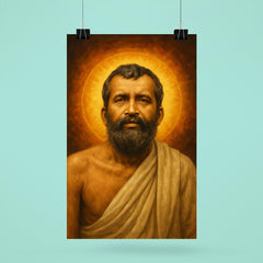 Epic Sri Ramakrishna portrait poster 6