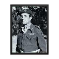 Eric Bols framed print on a plain backdrop in size 18"x24".