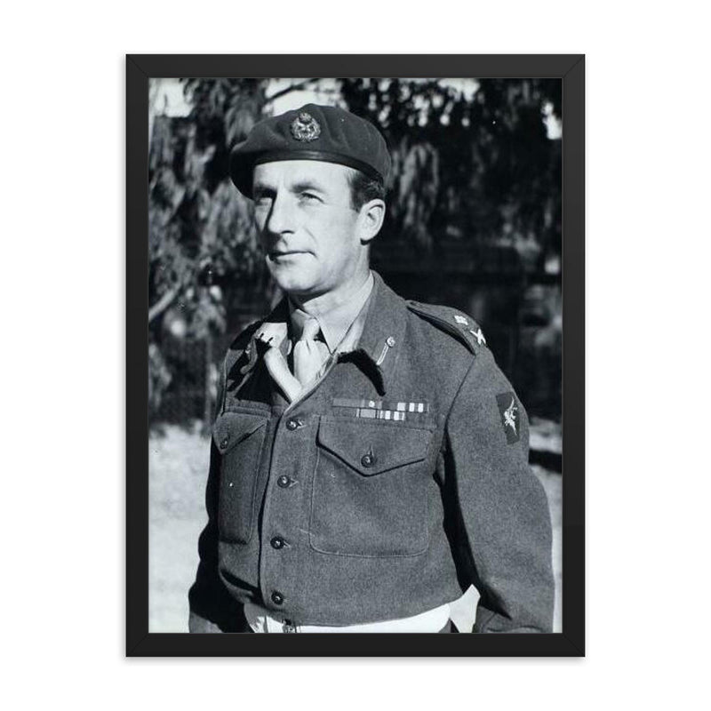 Eric Bols framed print on a plain backdrop in size 18