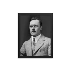 Ernest Marsden framed print on a plain backdrop in size 12"x16".