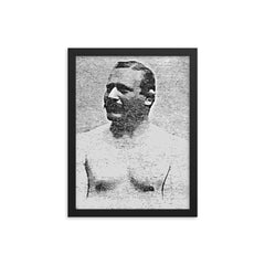Ernest Roeber framed print on a plain backdrop in size 12"x16".