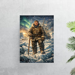 Ernest Shackleton on Endurance ice poster 7