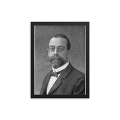 Ernst Meumann framed print on a plain backdrop in size 12"x16".