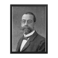 Ernst Meumann framed print on a plain backdrop in size 18"x24".