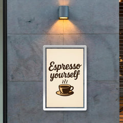 Espresso yourself poster 2