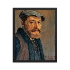 Eugeniusz Kazimirowski framed print on a plain backdrop in size 16"x20".