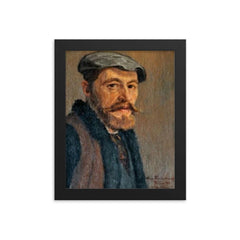 Eugeniusz Kazimirowski framed print on a plain backdrop in size 8"x10".