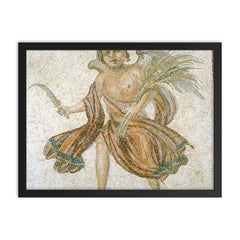 Eurus framed print on a plain backdrop in size 18"x24".