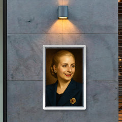 Eva Peron portrait poster 2