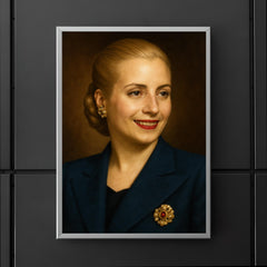 Eva Peron portrait poster 5