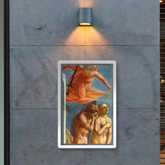 Expulsion From the Garden of Eden by Masaccio poster 2