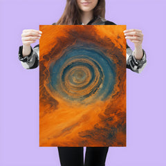 Eye of the Sahara Richat Structure Mauritania poster 3