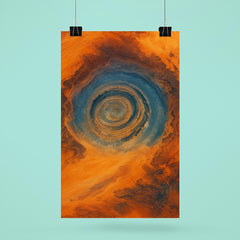 Eye of the Sahara Richat Structure Mauritania poster 6