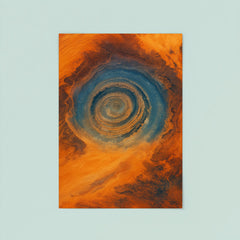 Eye of the Sahara Richat Structure Mauritania poster 8