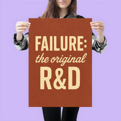 Failure the original R&D poster 3