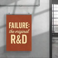Failure the original R&D poster 4
