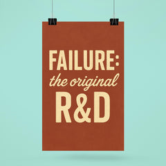 Failure the original R&D poster 6