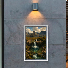 Fairy Pools Isle of Skye Scotland poster 2