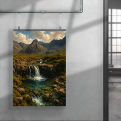 Fairy Pools Isle of Skye Scotland poster 4