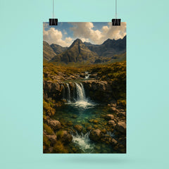 Fairy Pools Isle of Skye Scotland poster 6
