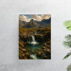 Fairy Pools Isle of Skye Scotland poster 7