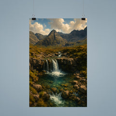Fairy Pools Isle of Skye Scotland poster 9