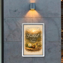 Faithful in small things poster 2