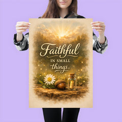 Faithful in small things poster 3