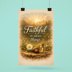 Faithful in small things poster 6