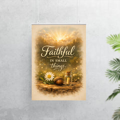 Faithful in small things poster 7